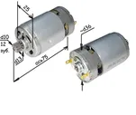 Двигатель шуруповерт с ответ шестерн d10, 12 зуб Интерскол,Бош18v