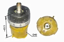 Редуктор шуруповерта СОЮЗ/ИНТЕРСКОЛ ДА-12ЭР/14,4ЭР/18ЭР 010326C