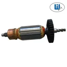 Якорь (ротор) Интерскол с вентилятором Д-550 ЭР (арт.25.04.02.00.01)