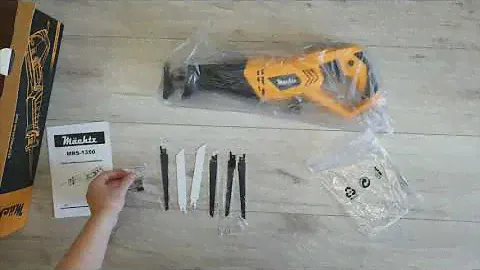 Распаковка сабельной пилы Mächtz MRS-1350