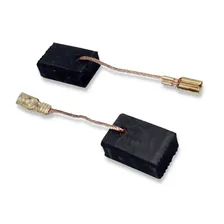 Щетки угольные к дисковой пиле Интерскол ДП-140/800, ДП-165/1200, клемма, 6х10х14 мм