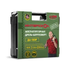 Дрель-шуруповерт аккумуляторная Интерскол ДА-18ЭР (536.0.2.01)