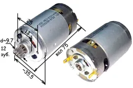 Двигатель 12V Интерскол